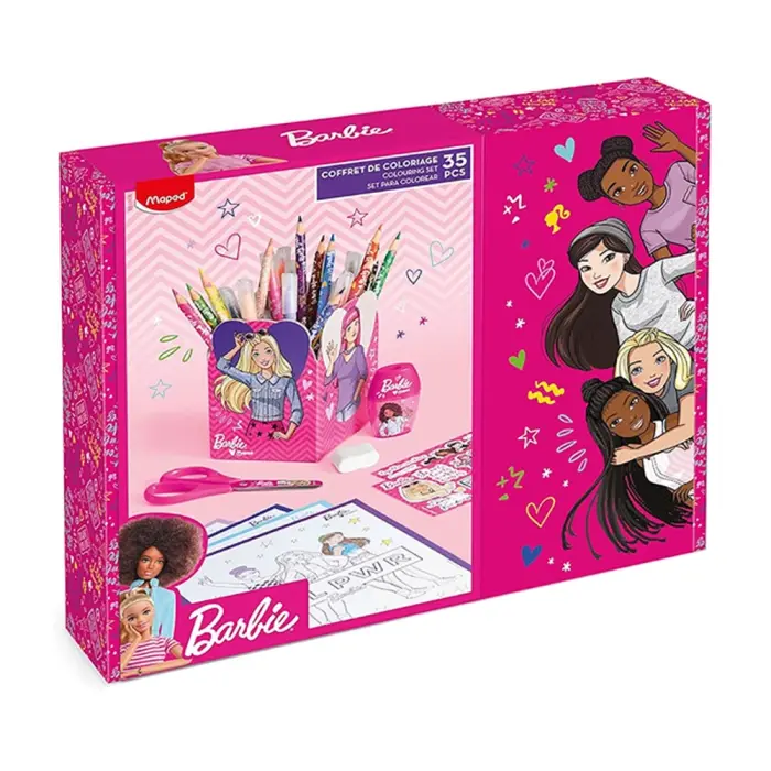 Maped - 981866 - Gift Barbie - სახატავი ნაკრები (ბარბი) pg-83787 