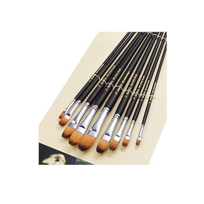 Corot - 1234 - Artist Brushes Set - ფუნჯების ნაკრები 9 ცალიანი pg-80727color შავი Corot - 1234 - Artist Brushes Set - ფუნჯების ნაკრები 9 ცალიანი pg-80727color შავი