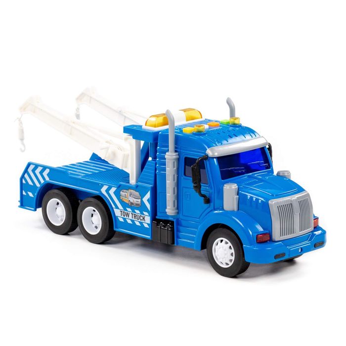 Polesie - 86570 - Profi tow truck - სათამაშო ევაკუატორი pg-81403color ლურჯი Polesie - 86570 - Profi tow truck - სათამაშო ევაკუატორი pg-81403color ლურჯი
