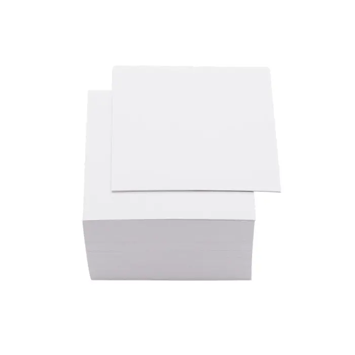 Pensan - cube-500 - White Note Sheets - 500 pcs - ჩასანიშნი თეთრი ფურცლები - 500 ცალი pg-84269color თეთრი 