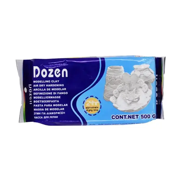 თიხა თეთრი dozen-500-white pg-83536 თიხა თეთრი dozen-500-white pg-83536