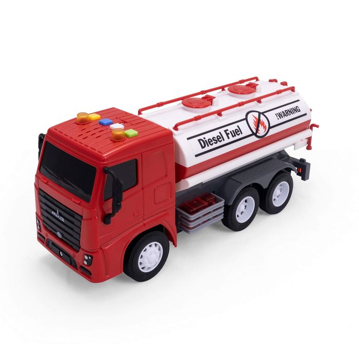 Polesie - 96296 - CITY V2 Tanker - სათამაშო საწვავის მანქანა pg-81396color წითელი Polesie - 96296 - CITY V2 Tanker - სათამაშო საწვავის მანქანა pg-81396color წითელი