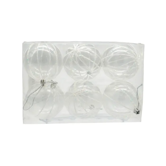 Christmas Tree Decoration - XOX-LR8006T - ნაძვისხის სათამაშო ბურთები pg-85033color გამჭივალე 