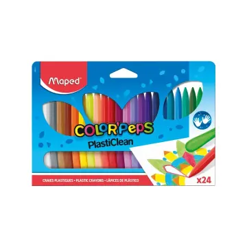 Maped - 862013 - Color'Peps - პლასტიკური ფანქრები 24 ფერი pg-81887color მრავალფერიანი 