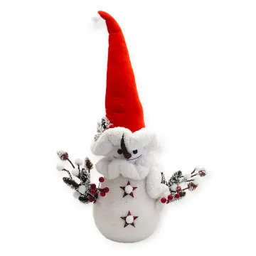 Christmas Decoration - 24S-60(70x22) - Diy -  საშობაო ხელნაკეთი დეკორაცია თოვლის კაცი - განათებით pg-85009 