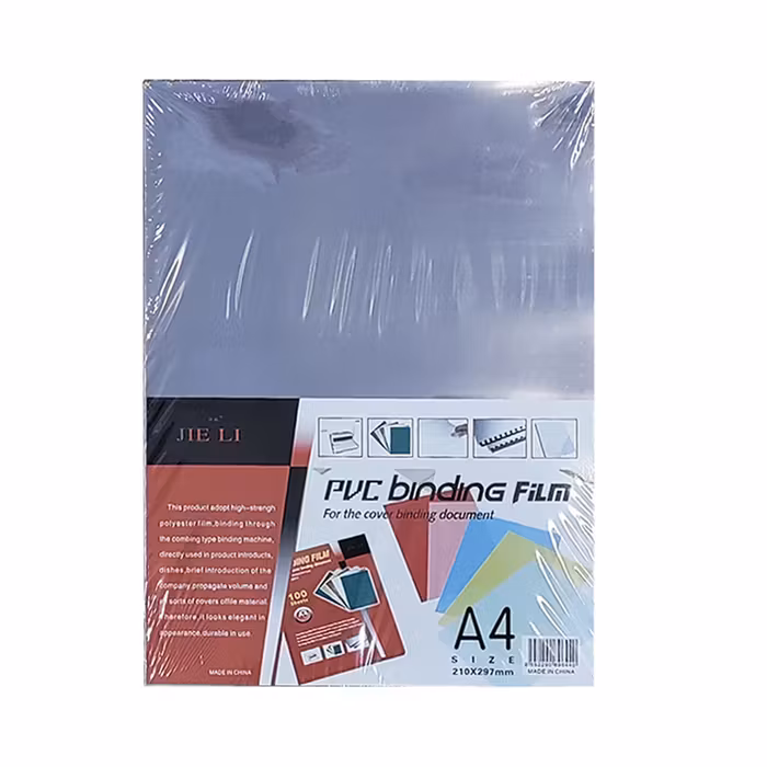 Cover PVC - GAM-A4 - size A4 - ასაკინძი ყდა pg-83607color გამჭივალე Cover PVC - GAM-A4 - size A4 - ასაკინძი ყდა pg-83607color გამჭივალე
