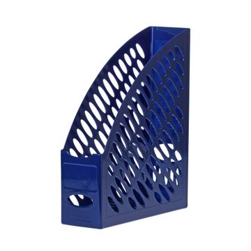 ark-2050-ps-blue - ვერტიკალური თარო - ARK - Plastic Magazine Holder - Blue pg-81685color ლურჯი 