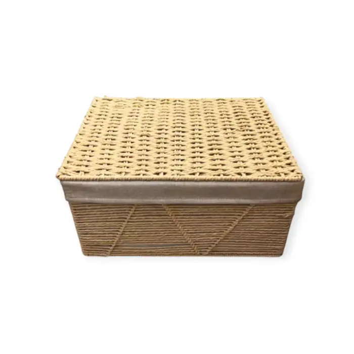 Woven Storage Basket - 9304-64 - მოწნული სათავსო კალათა pg-86043 