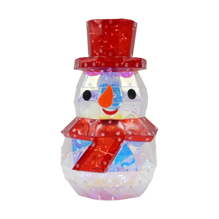 Christmas Decoration - 9182-5 - Snowman - საშობაო დეკორაცია, თოვლის კაცი (განათებით) pg-86020 