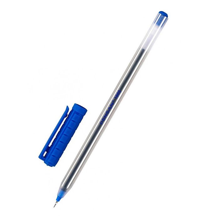 PENSAN - 1005 - STYLO Pen - BLUE - კალამი ბურთულიანი 0,7mm pg-81597color ლურჯი 