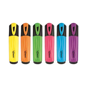 Maped - 742537 - Fluo Peps Highlighter - მოსანიშნი მარკერი შერეული ფერები pg-81919color მრავალფერიანი 