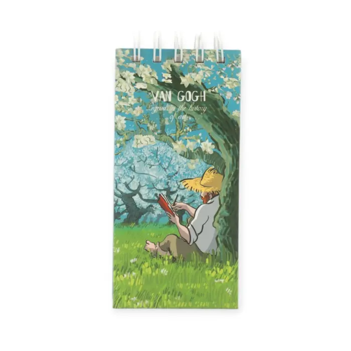 Notebook - 2488D - Van Gogh - ბლოკნოტი - 75X155 მმ - ხაზი pg-85441 