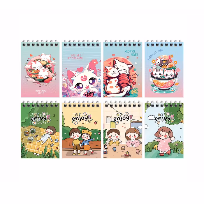 Notebook - Anime style - ბლოკნოტი - A7 - 40ფ pg-83481 