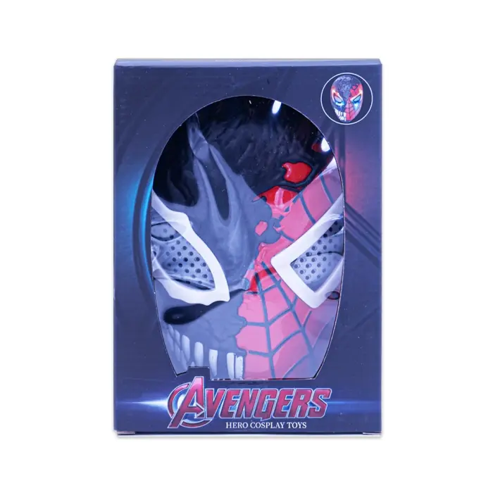PG - 313T - Mask for Kids – Spider-Man & Venom Cosplay - სათამაშო ნიღაბი - შურისმაძიებლების გმირის pg-85351 PG - 313T - Mask for Kids – Spider-Man & Venom Cosplay - სათამაშო ნიღაბი - შურისმაძიებლების გმირის pg-85351