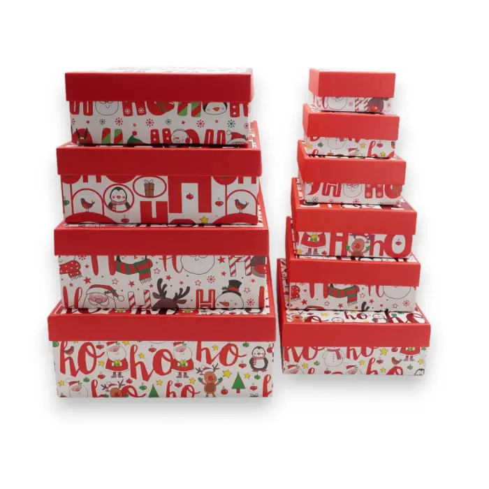 Gift Box - BOX-2501 - სასაჩუქრე, საახალწლო მუყაოს ყუთი pg-16301 