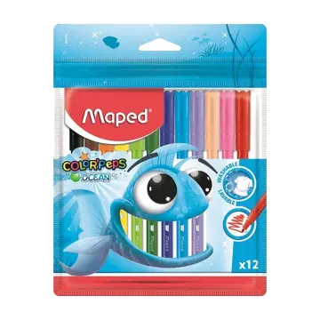 Maped - 984701 - Color'Peps Ocean - ფლომასტერების და ფანქრების ნაკრები pg-81900color გამჭივალე 