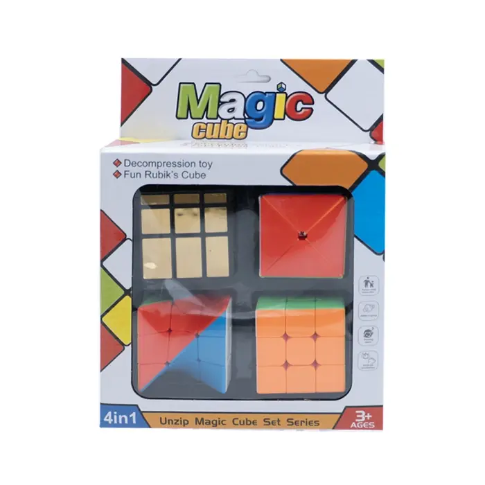 Magic Cubes Set - 023 - კუბიკ რუბიკი - ნაკრები pg-85267 Magic Cubes Set - 023 - კუბიკ რუბიკი - ნაკრები pg-85267