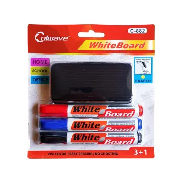 Colwave - C-882 - Whiteboard markers set - დაფის მარკერების და საშლელის ნაკრები pg-85232 