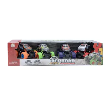 Yong Te Toys - YT738C - Off-Road Model 4x4 Toy Truck Set - სათამაშო მანქანების ნაკრები pg-85339 
