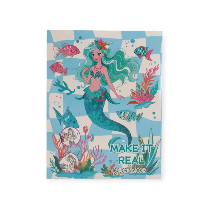 Coloring Book - gas-TS-5 - გასაფერადებელი (ქალთევზა) pg-85906 