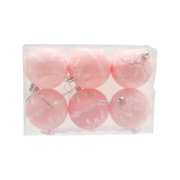 Christmas Tree Decoration - XOX-LR8006-J1 - ნაძვისხის სათამაშო ბურთები pg-85029color ვარდისფერი 