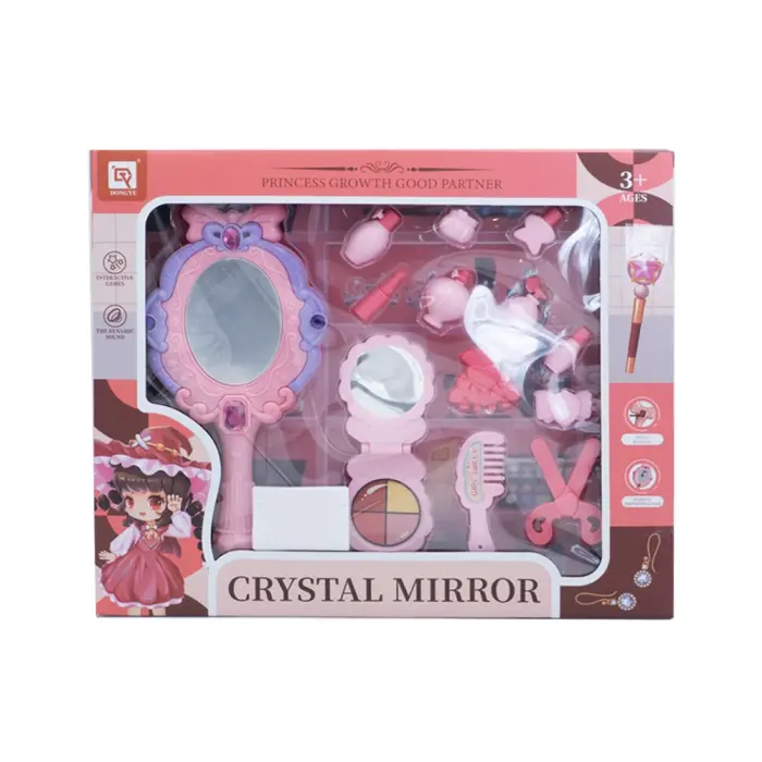 Dongie - Crystal Mirror - 185-96 - სათამაშო გასაპრანჭი ნაკრებ pg-85269 Dongie - Crystal Mirror - 185-96 - სათამაშო გასაპრანჭი ნაკრებ pg-85269