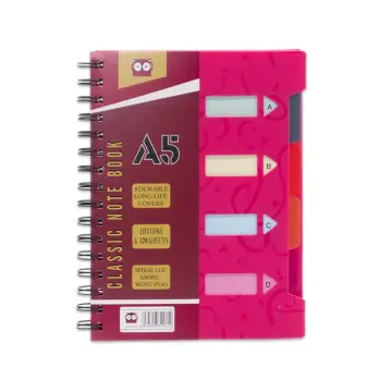 ბლოკნოტი ა5 დივაიდერით ntb-div-a5 pg-83637 