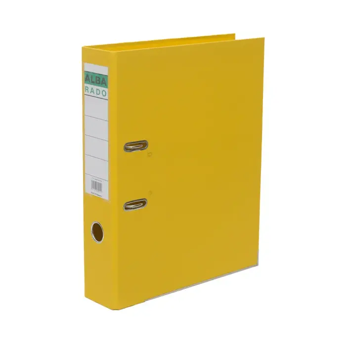 ALBA RADO - binder A4 - მუყაოს ბაინდერი - ყვითელი pg-83209color ყვითელი ALBA RADO - binder A4 - მუყაოს ბაინდერი - ყვითელი pg-83209color ყვითელი