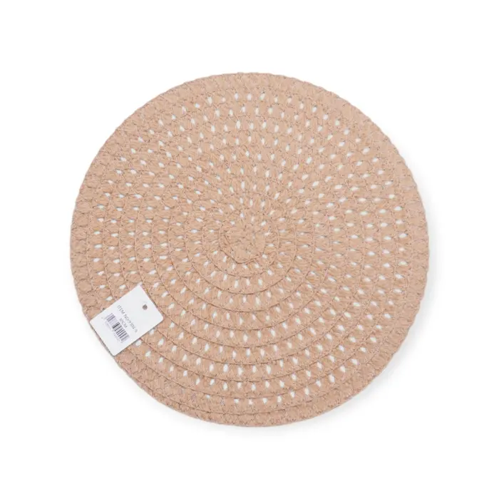 Woven Mat - 9304-9 - Tables Accessory - სამაგიდო მატი მოწნული 30 სმ pg-86028color ბეჟი 