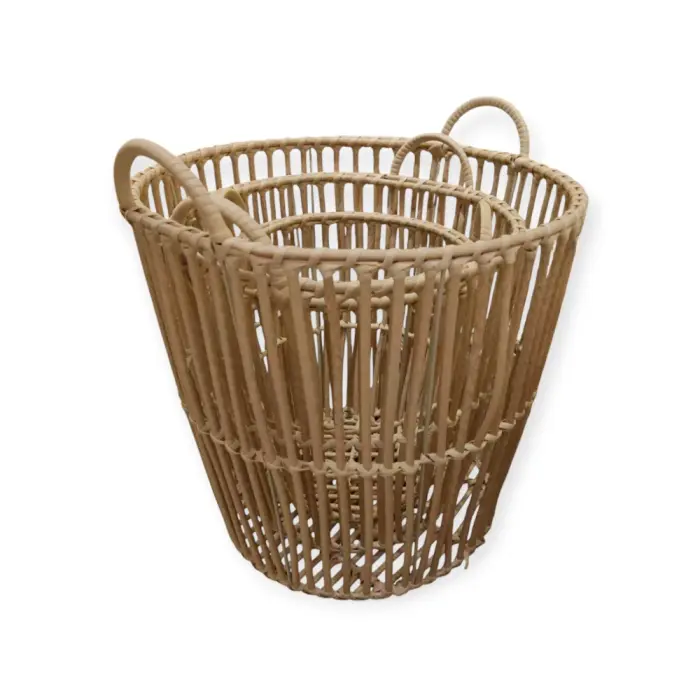 Basket - 9304-52 - მოწნული სათავსო კალათა pg-86052 