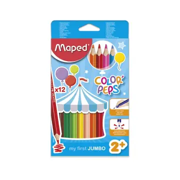 Maped - 834010 - Color'Peps - ფერადი ფანქრები - 12 ფერი pg-03249 