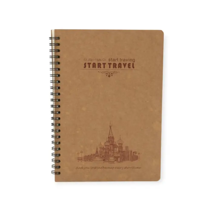 Notebook - A5-70 - Notebook - Spring-bound 202x210 mm 116 sheets pg-85443 
