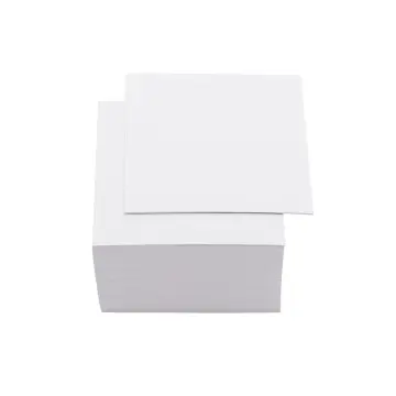 ჩასანიშნი თეთრი ფურცლები - 500 ცალი - Pensan - cube-500 - White Note Sheets - 500 pcs pg-84269color თეთრი 