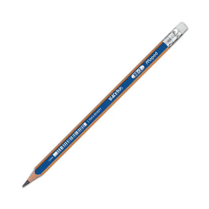 Maped - 851821 - Extruded Graphite Hb Eraser X12 - შავი ფანქარი HB pg-83821 