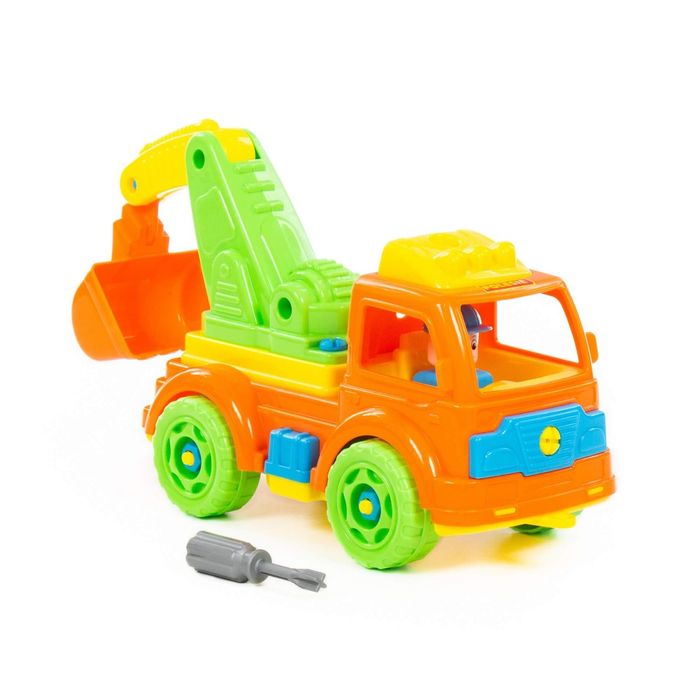 Polesie - სათამაშო მანქანა ექსკავატორი პატარა 73044 pg-81192 