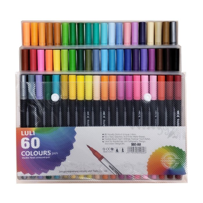 ორმხრივი ფლომასტერი 60ფ flom-001-60 pg-82632 