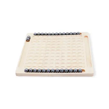 Wooden board - D9143-13 - Game Magnetic Fight - თამაში - მაგნიტური ბრძოლა - 32 მაგნიტით pg-85579 