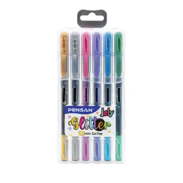 PENSAN - Glitter Jely - 2800 - ფერადი კალმების ნაკრები - 1.0mm pg-83326 