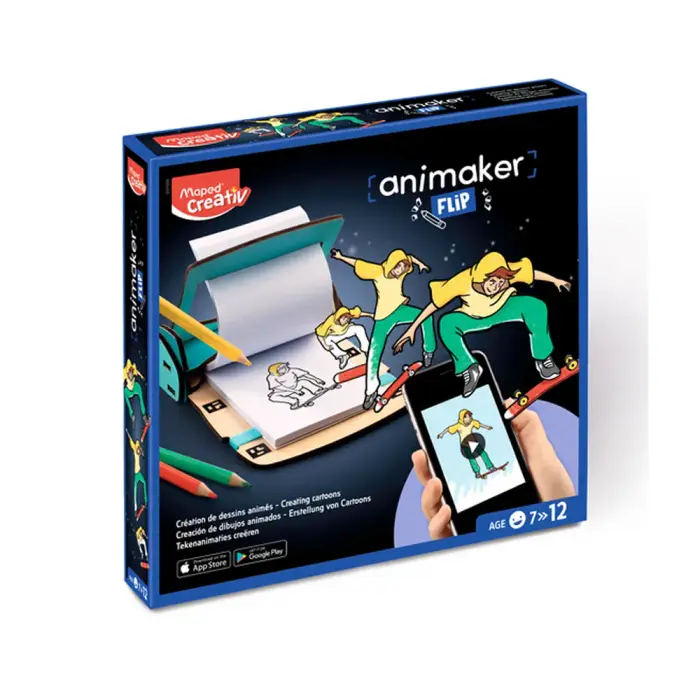 Maped - 907069 - Animaker Flip Action - გასაფერადებელი - კრეატიული ნაკრები mp-907069 pg-83522 