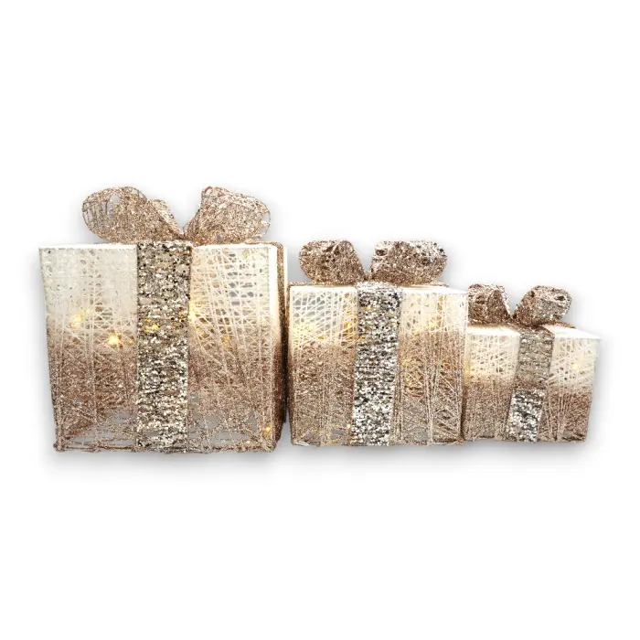 Christmas Box - DY252001 - Decoration - საშობაო დეკორაცია, (ყუთი) განათებით pg-86025 