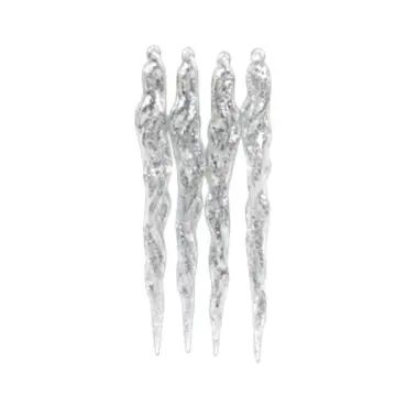 ნაძვისხის დეკორაცია (ლოლოები) - XOX-025-240SX4 - Christmas Tree Decoration - Lolipop pg-16313color ვერცხლისფერი 