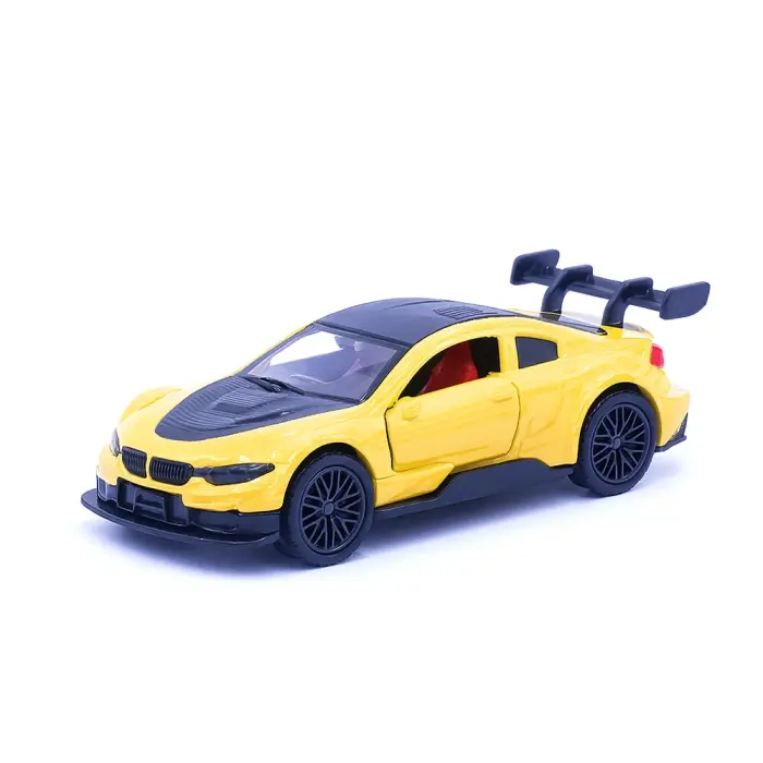 Metal Toys - 36001A - Die-Cast Metal Car – სათამაშო მანქანა - მეტალის pg-85295color ყვითელი Metal Toys - 36001A - Die-Cast Metal Car – სათამაშო მანქანა - მეტალის pg-85295color ყვითელი