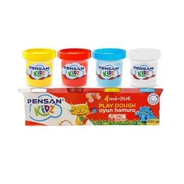 PENSAN - 10003 - Play Dought - პლასტელინის ნაკრები 4 ფერი pg-83331 