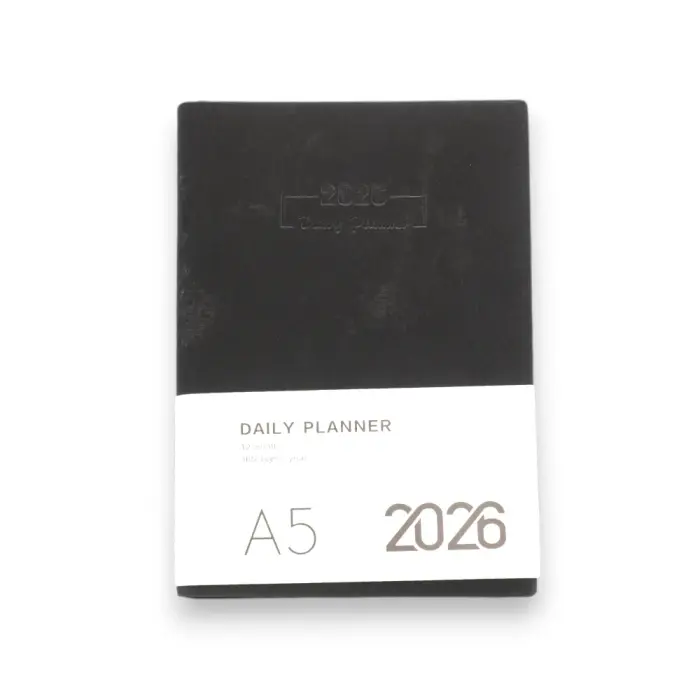 Dairy - F-2026-173-S - A5 168 sh. 80gsm - ბლოკნოტი 2026 ყოველდღიური pg-85999 