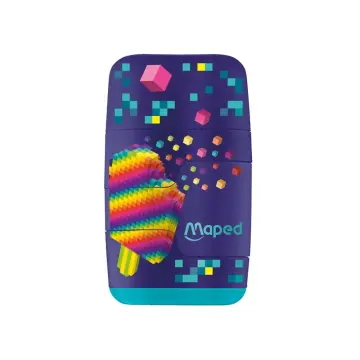 Maped - 049223 - Eraser/Pencils Sharpener  Connect Pixel Party - კომბინირებული ფანქრის სათლელი და საშლელი pg-83491 