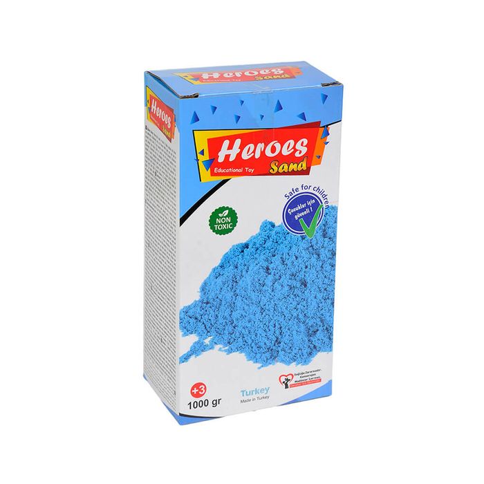 HEROES KUM-002 ქვიშა 1000გრ pg-81542color ლურჯი HEROES KUM-002 ქვიშა 1000გრ pg-81542color ლურჯი