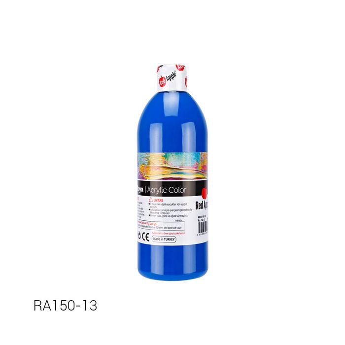 RA150-13 Red Apple აკრილი 500 მლ (ლურჯი) pg-83423 RA150-13 Red Apple აკრილი 500 მლ (ლურჯი) pg-83423