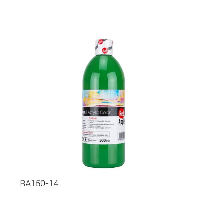 RA150-14 Red Apple აკრილი 500 მლ (მწვანე) pg-83424 RA150-14 Red Apple აკრილი 500 მლ (მწვანე) pg-83424
