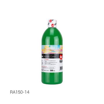 RA150-14 Red  Apple აკრილი 500 მლ  (მწვანე) pg-83424 