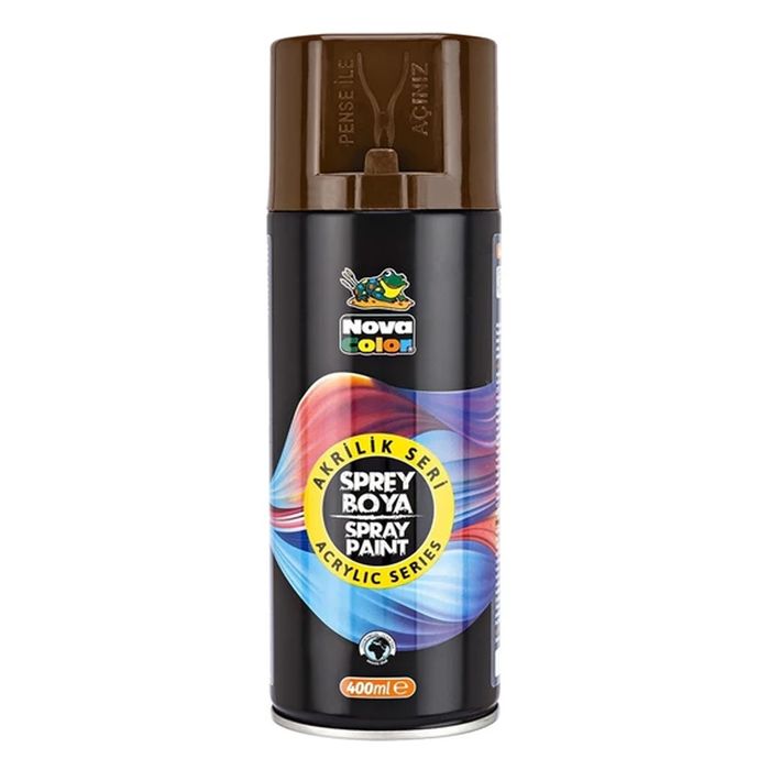 NovaColor - NC-3506 - Acrylic Spray Paint - აკრილის სპრეი საღებავი - 400ml - ყავისფერი pg-81572color ყავისფერი NovaColor - NC-3506 - Acrylic Spray Paint - აკრილის სპრეი საღებავი - 400ml - ყავისფერი pg-81572color ყავისფერი